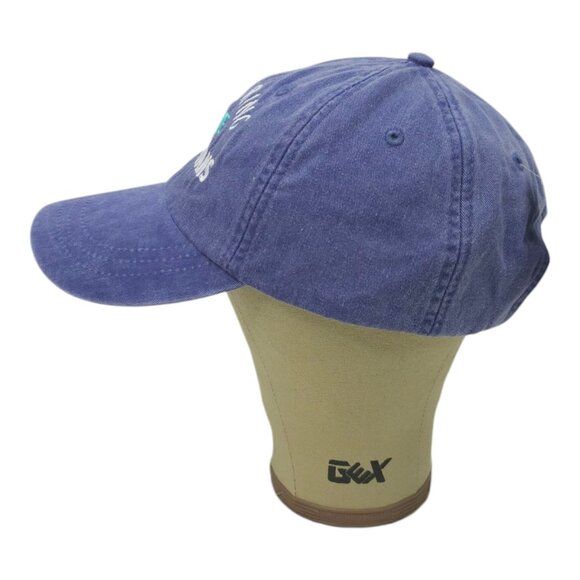 Adams Ill Bring The Shenanigans Leather Tuck Strap Cap Cool Crown Baseball Hat - Picture 11 of 14